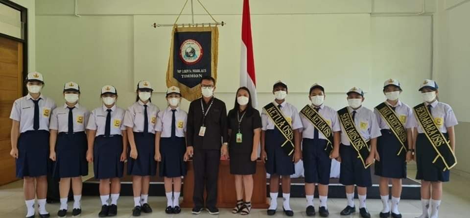 pelantikan osis smp lokon sekolah berasrama losnito